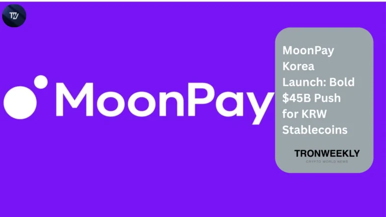 MoonPay Korea Launch: Bold $45B Push for KRW Stablecoins