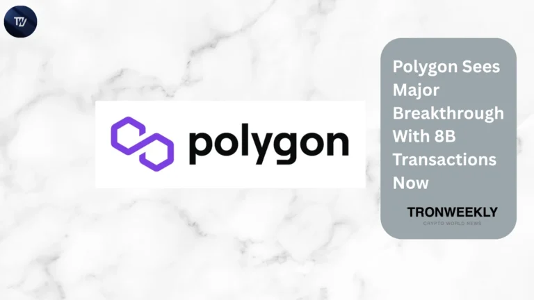 Polygon Sees Major Breakthrough With 8B Transactions Now