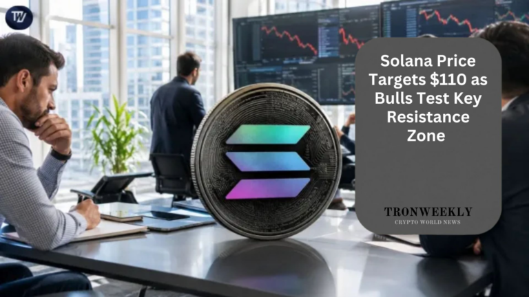 Solana Price Targets $110 as Bulls Test Key Resistance Zone