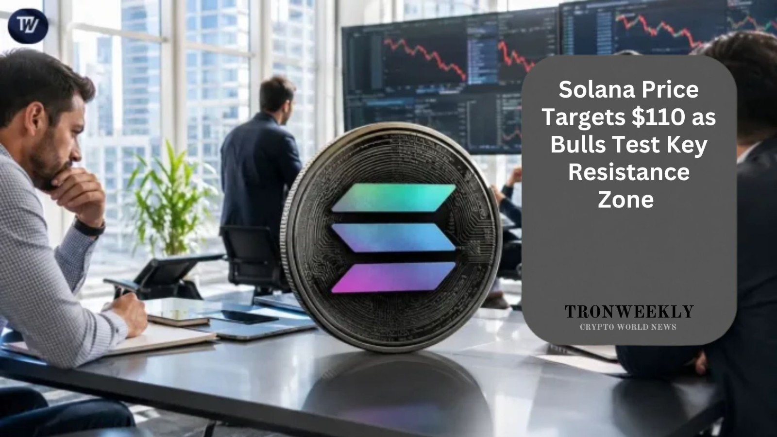 Solana Price Targets $110 as Bulls Test Key Resistance Zone
