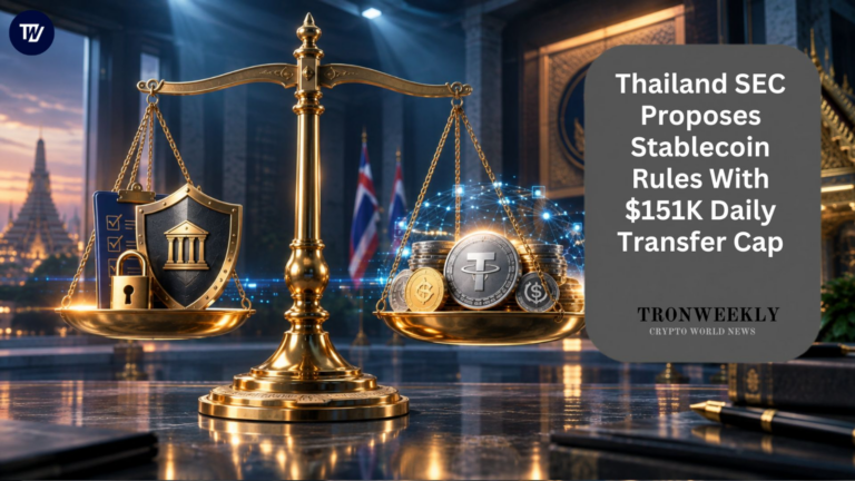 Thailand SEC Proposes Stablecoin Rules With $151K Daily Transfer Cap
