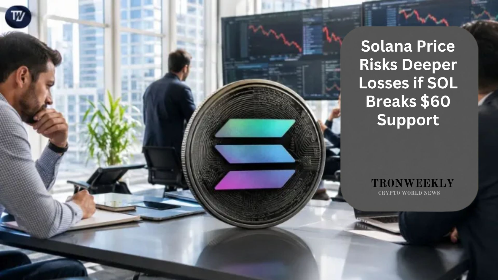 Solana Price Risks Deeper Losses if SOL Breaks $60 Support