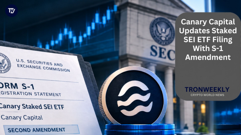 Canary Capital Updates Staked SEI ETF Filing With S-1 Amendment