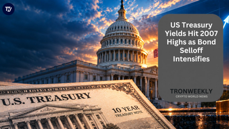 US Treasury Yields Hit 2007 Highs as Bond Selloff Intensifies