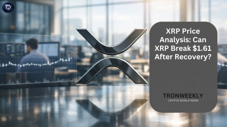 XRP Price Analysis: Can XRP Break $1.61 After Recovery?