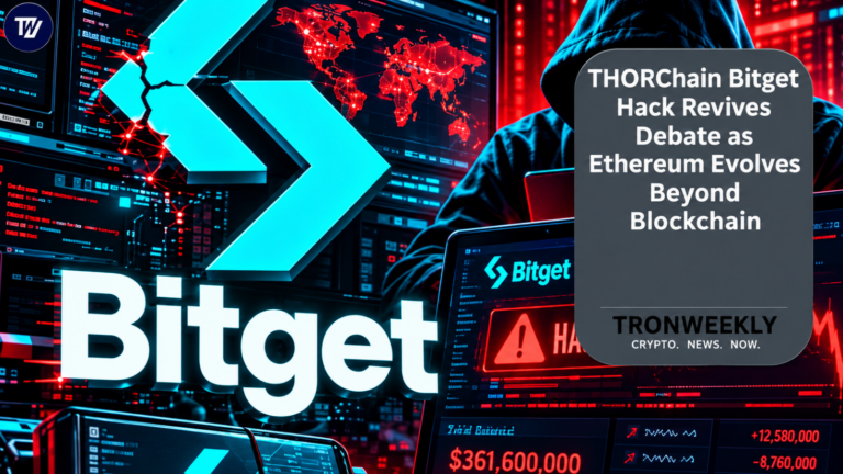 THORChain Bitget Hack Revives Debate as Ethereum Evolves Beyond Blockchain