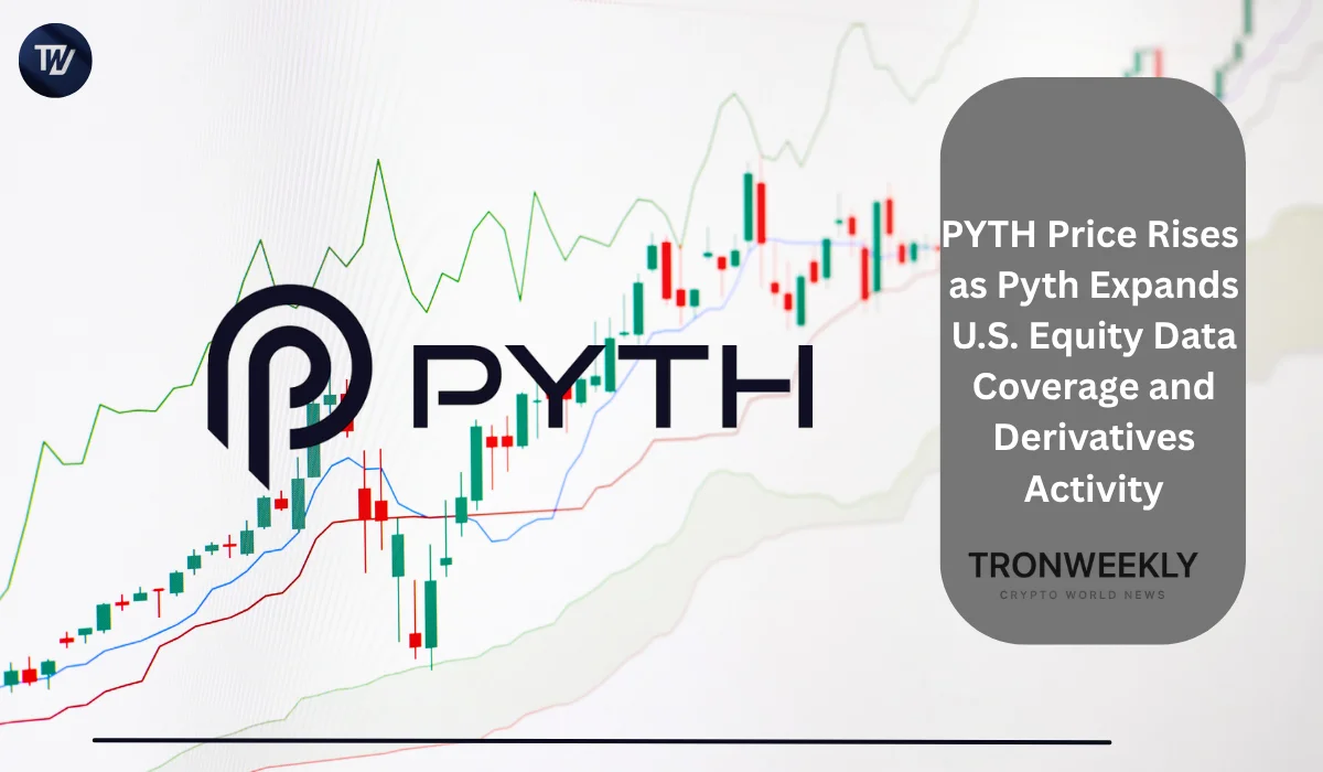 PYTH Price Raises as Pyth Expands U.S. Equity Data Coverage and Derivatives Activity