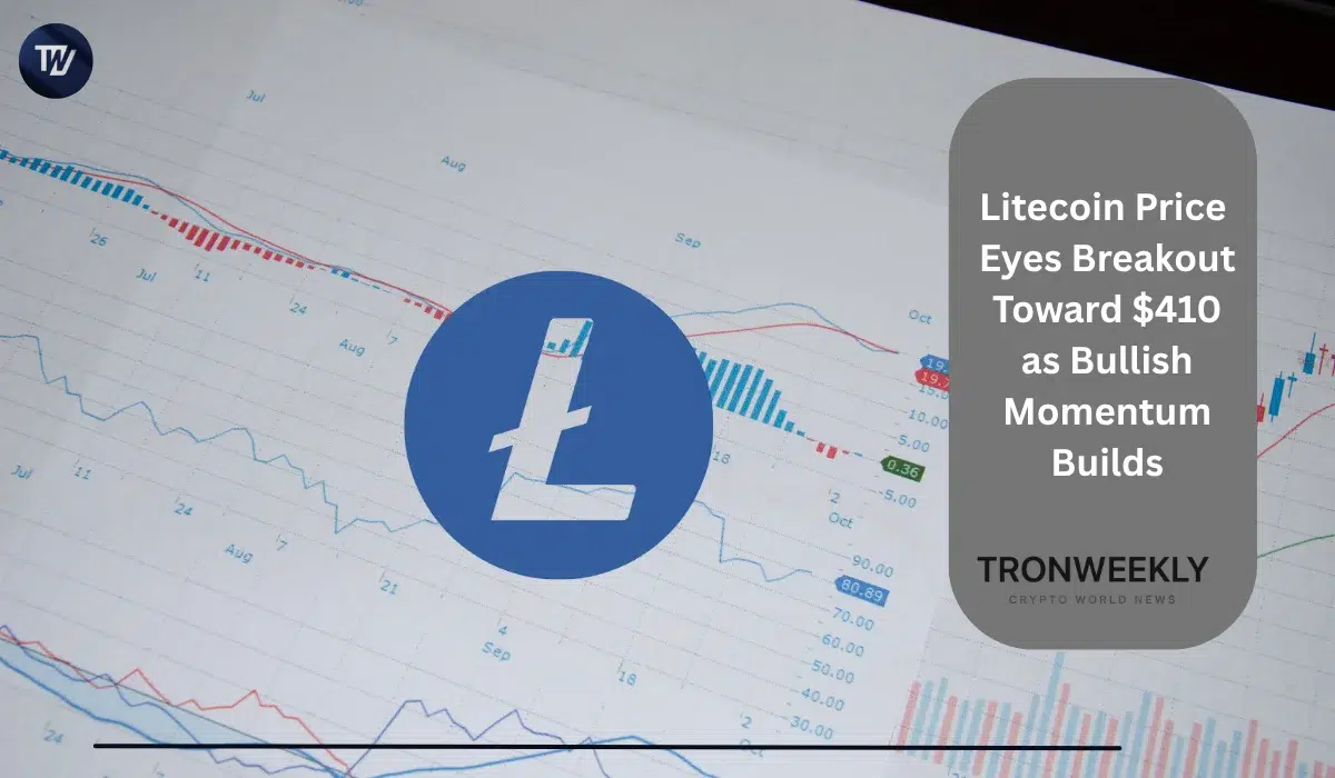 Litecoin Price Eyes Breakout Toward $410 as Bullish Momentum Builds