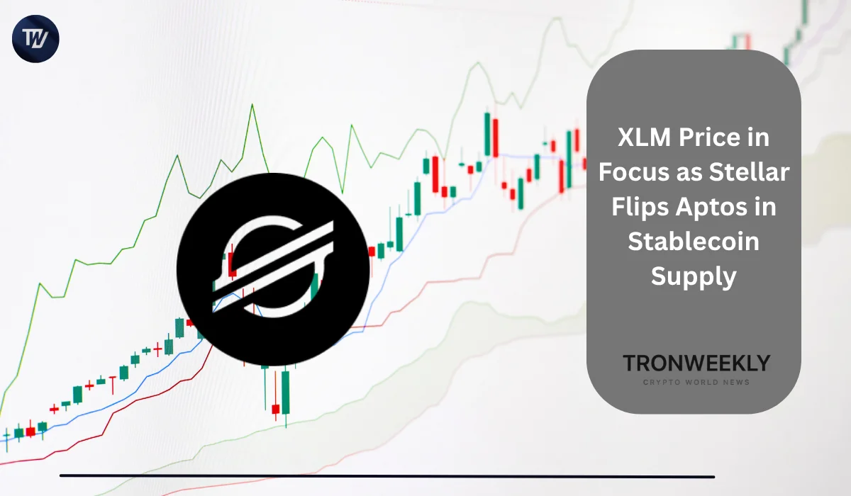 XLM Price in Focus as Stellar Flips Aptos in Stablecoin Supply