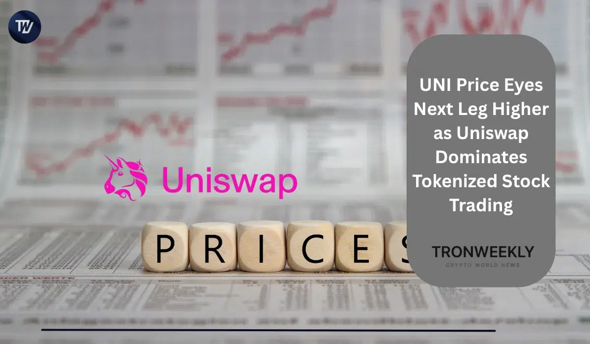UNI Price Eyes Next Leg Higher as Uniswap Dominates Tokenized Stock Trading