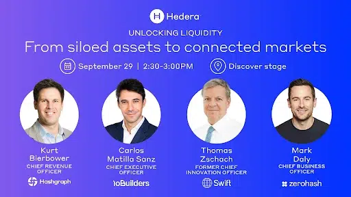 Hedera Highlights Institutional Liquidity and Connected Markets