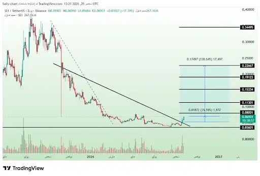 SEI Price Breakout Gains Momentum