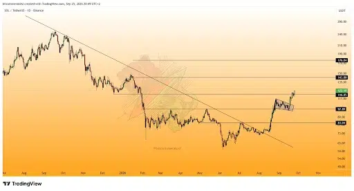 Solana Price Holds Above $117 as Analyst Eyes $143
