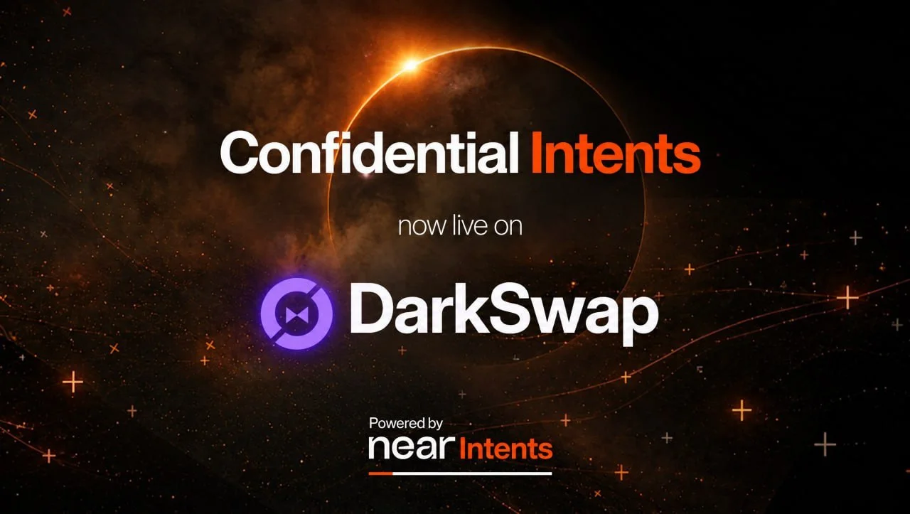 NEAR Intents goes live on DarkSwap