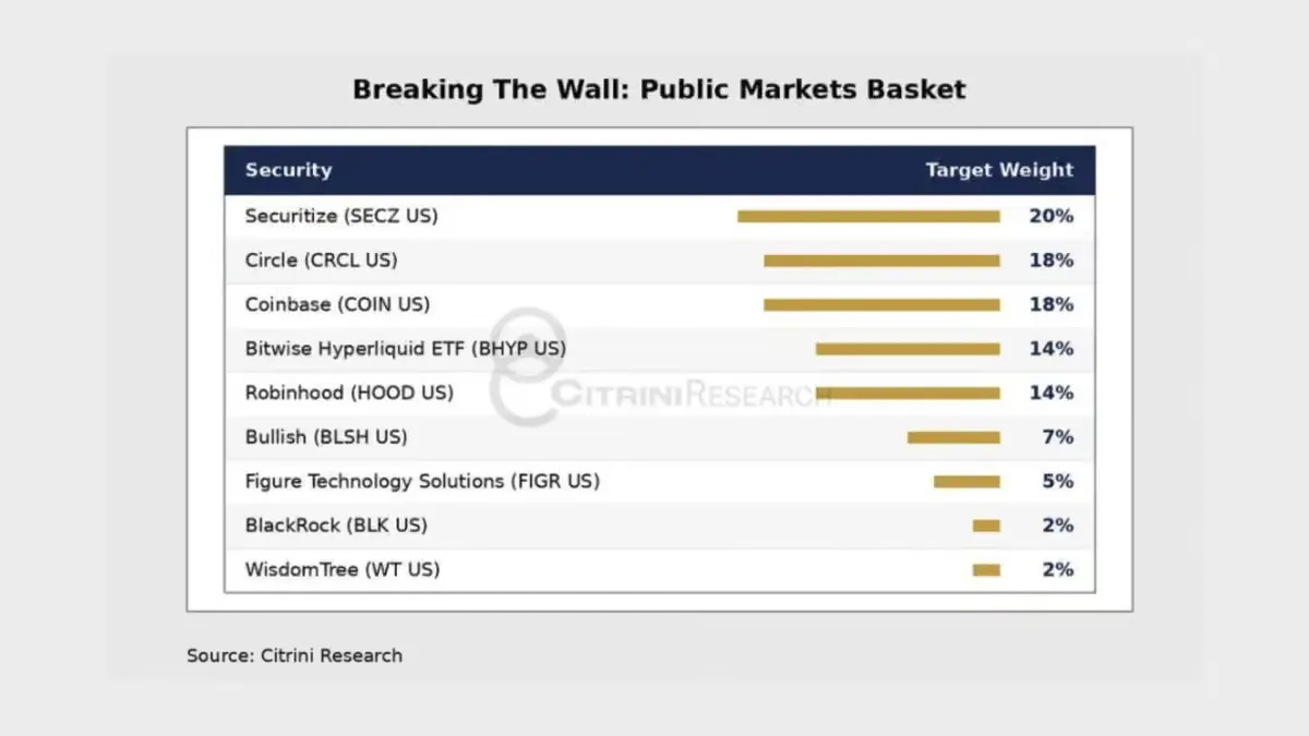 Citrini's stock picks for tokenization boom
