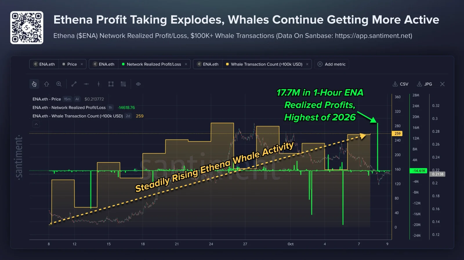 Ethena profits growth