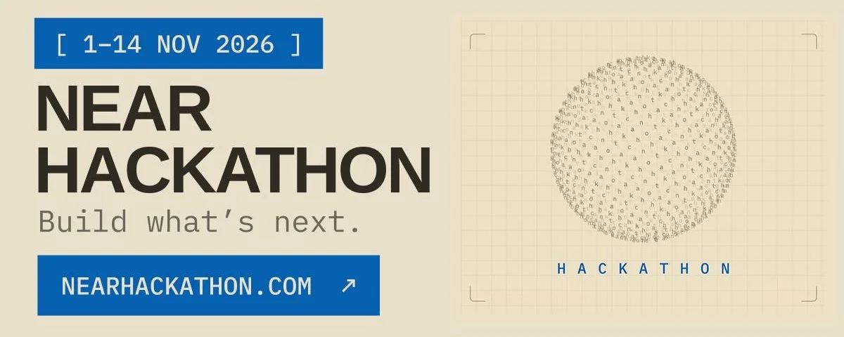 NEAR HACKATHON announcement
