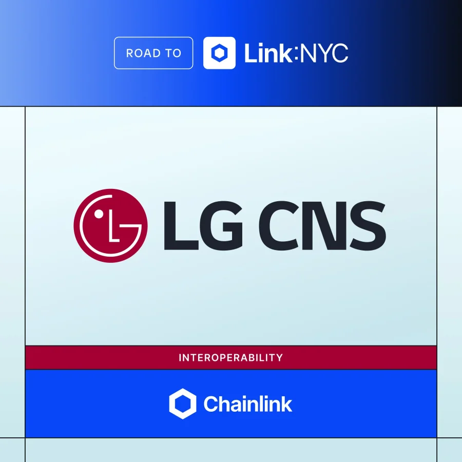 Chainlink partners with LG CNS