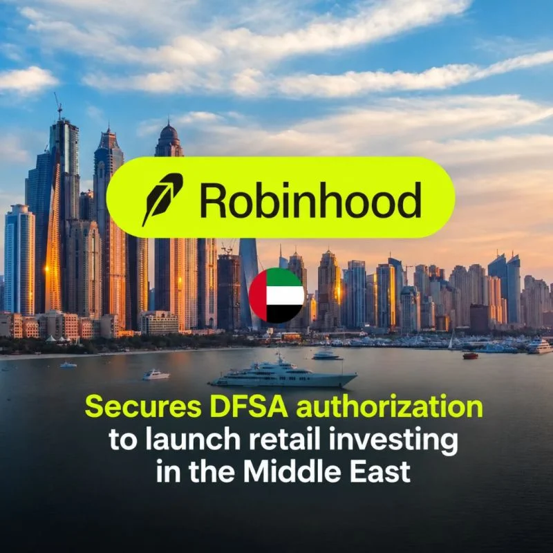 DFSA authorized Robinhood