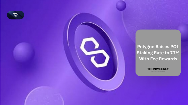 Polygon Raises POL Staking Rate to 7.7% With Fee Rewards