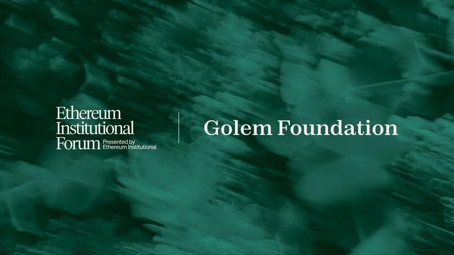 Ethereum Institutional Forum Adds Golem Foundation as Partner