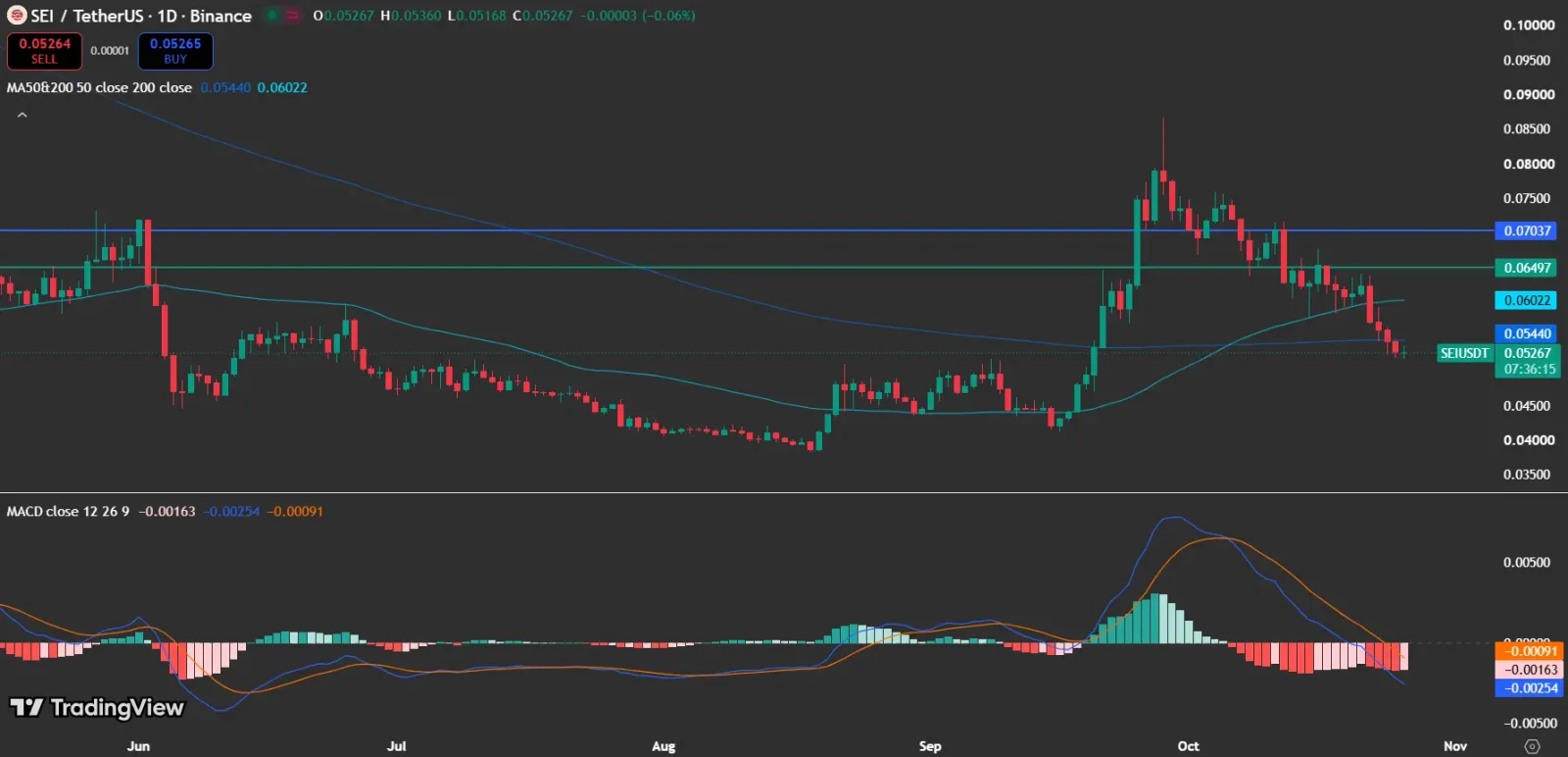 Can Sei Price Recover Above Key Resistance?