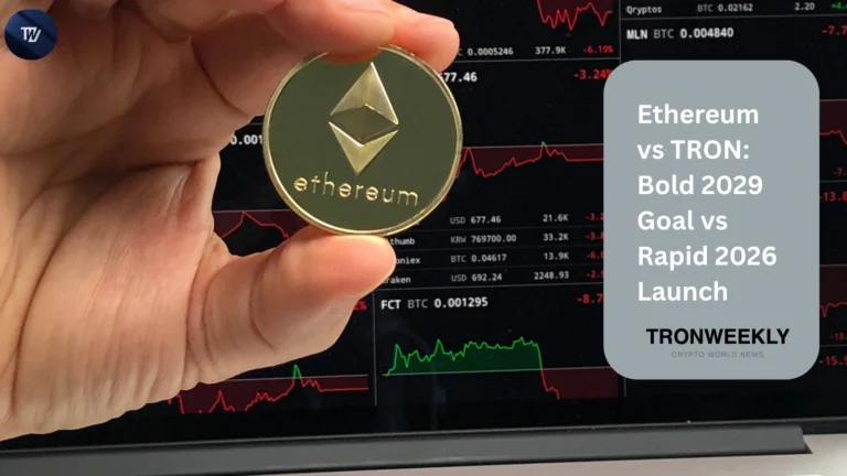 Ethereum vs TRON: Bold 2029 Goal vs Rapid 2026 Launch