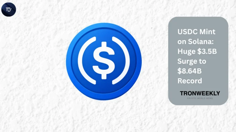 USDC Mint on Solana: Huge $3.5B Surge to $8.64B Record