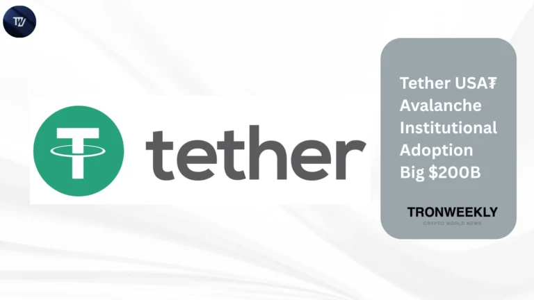 Tether USA₮ Avalanche Institutional Adoption Big $200B