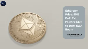 Ethereum Price: 55% DeFi TVL Powers $32B to 100x RWA Boom