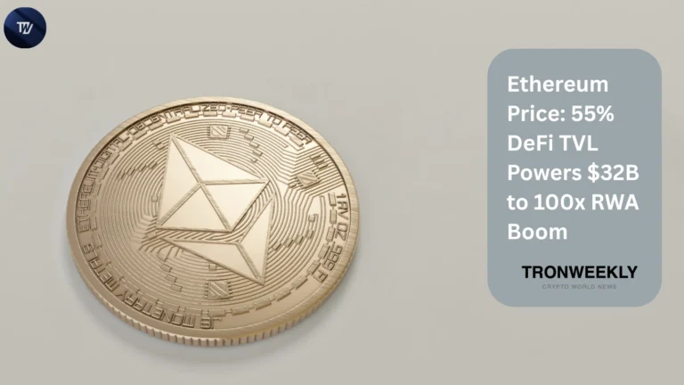 Ethereum Price: 55% DeFi TVL Powers $32B to 100x RWA Boom
