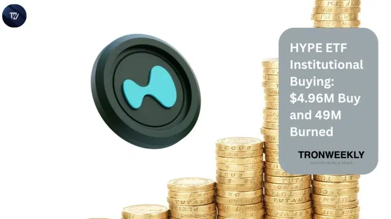 HYPE ETF Institutional Buying: $4.96M Buy and 49M Burned