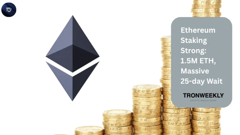 Ethereum Staking Strong: 1.5M ETH, Massive 25-day Wait
