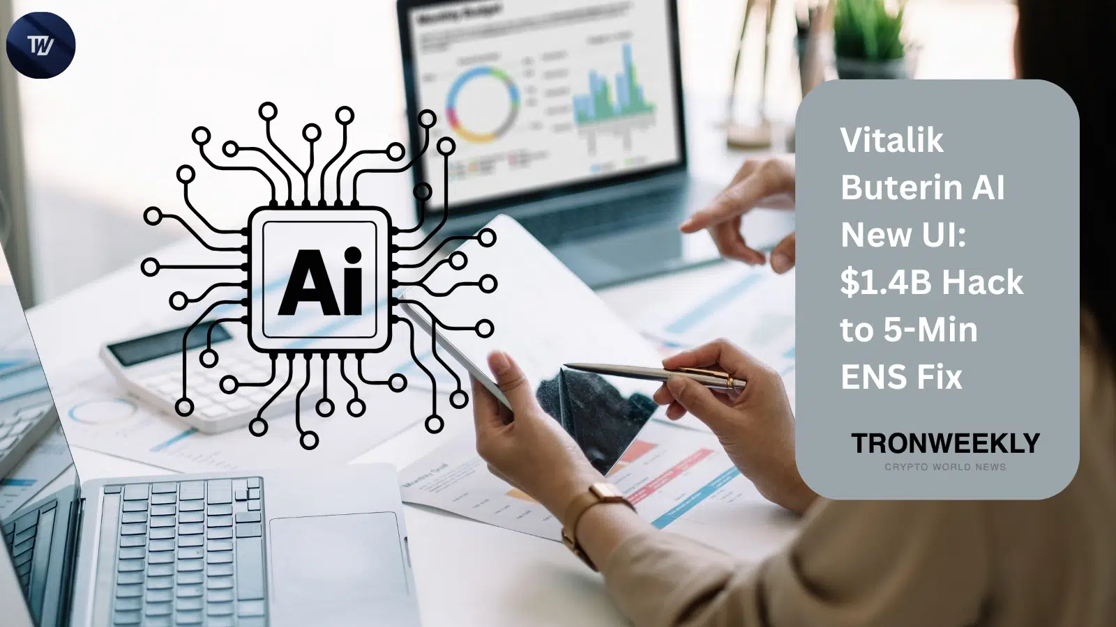 Vitalik Buterin AI New UI: $1.4B Hack to 5-Min ENS Fix