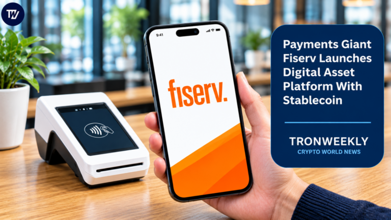Payments Giant Fiserv Launches Digital Asset Platform With Stablecoin