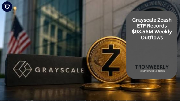 Grayscale Zcash ETF Records $93.56M Weekly Outflows