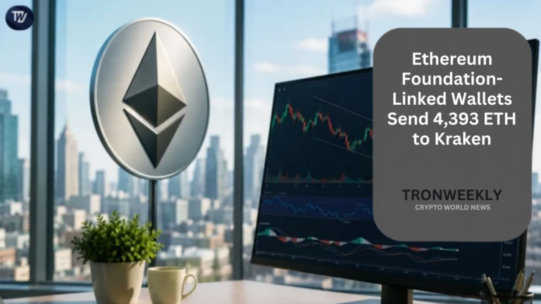 Ethereum Foundation-Linked Wallets Send 4,393 ETH to Kraken