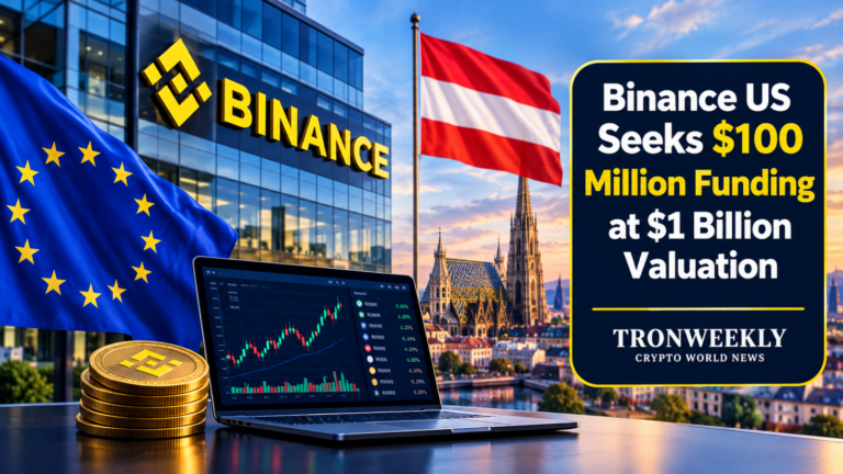 Binance US Seeks $100 Million Funding at $1 Billion Valuation