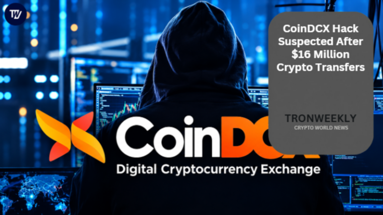 CoinDCX Hack Suspected After $16 Million Crypto Transfers