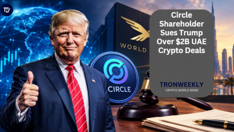 Circle Shareholder Sues Trump Over $2B UAE Crypto Deals