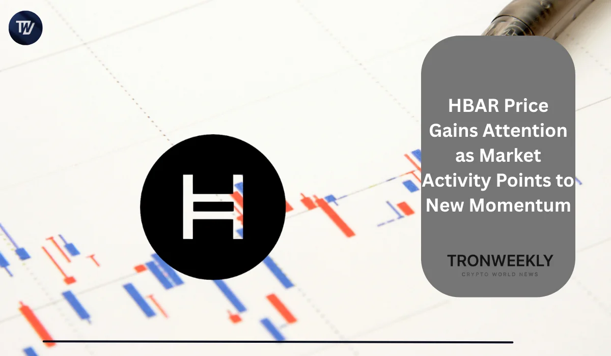 HBAR Price Gains Attention as Market Activity Points to New Momentum