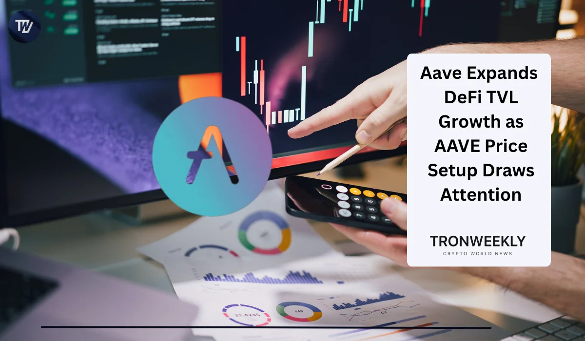 Aave Expands DeFi TVL Growth as AAVE Price Setup Draws Attention